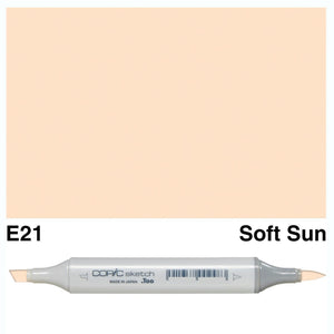 Copic Markers SKETCH  - Soft Sun E21