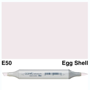 Copic Markers SKETCH  - Egg Shell E50