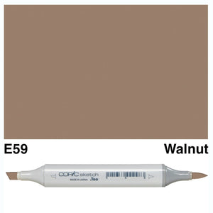 Copic Markers SKETCH  - Walnut E59