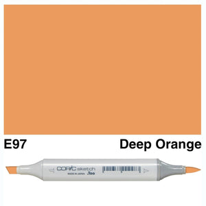 Copic Markers SKETCH  - Deep Orange E97