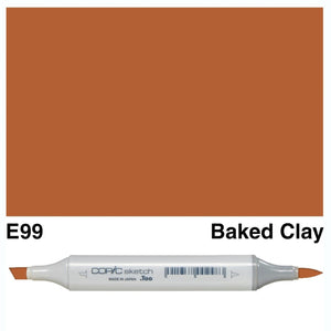 Copic Markers SKETCH  - Baked Clay E99