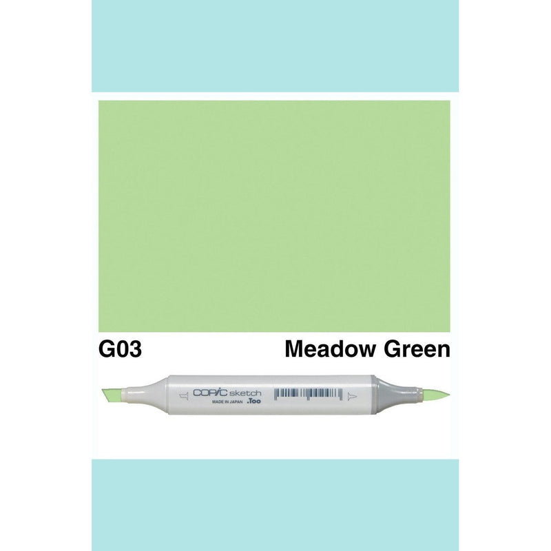 Copic Markers SKETCH  - Meadow Green G03