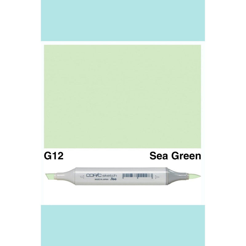 Copic Markers SKETCH  - Sea Green G12