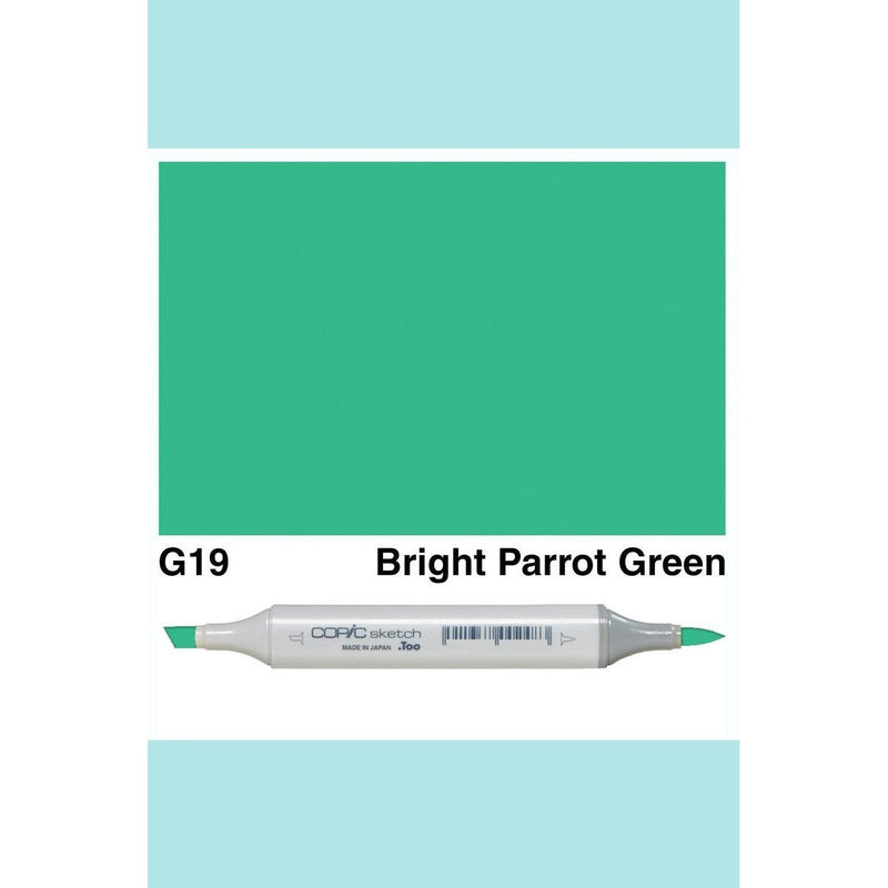 Copic Markers SKETCH  - Bright Parrot Green G19