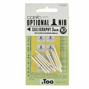 Light Gray Copic - Replacement Nibs - Calligraphy 3mm (10 Pack)