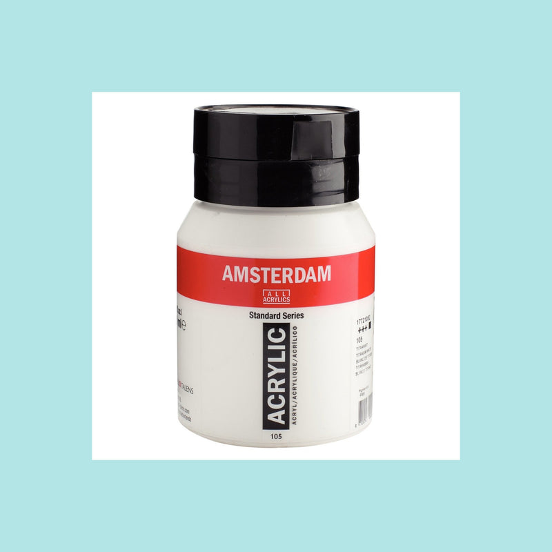 Firebrick Amsterdam Standard Series Acrylics - 500ml Bottles