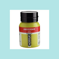 Yellow Green Amsterdam Standard Series Acrylics - 500ml Bottles