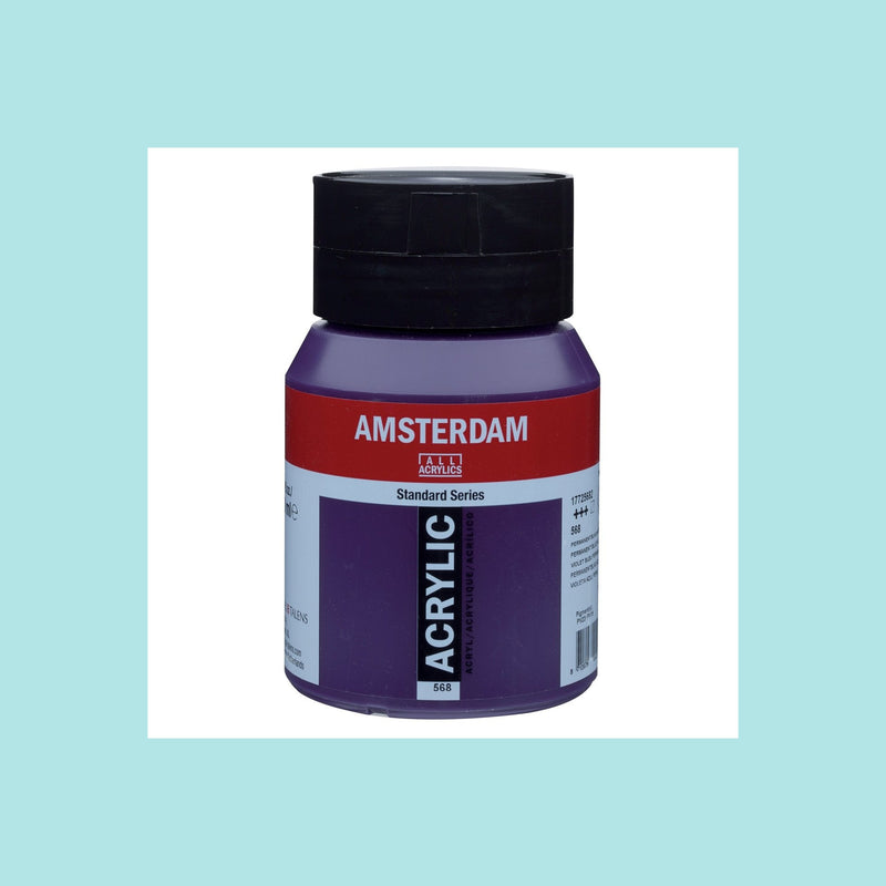 Black Amsterdam Standard Series Acrylics - 500ml Bottles