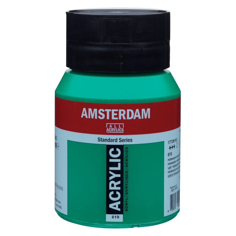 Dark Red Amsterdam Standard Series Acrylics - 500ml Bottles