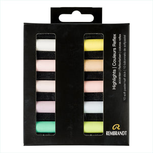 Black Rembrandt - Mini Soft Pastels - 10pc Sets (6 sets to choose from)