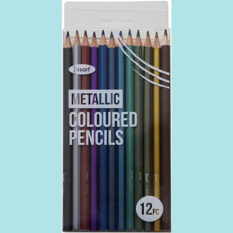 Crafter's Companion - Spectrum Noir Metallic Pencils (set of 12)