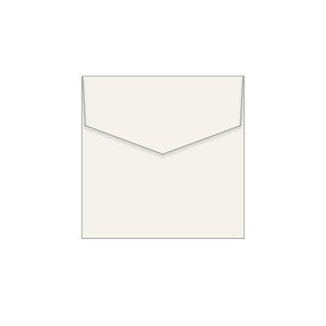Peterkin - Crane Lettra Pearl White - Envelope 105mm x 105mm