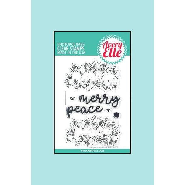 Avery Elle Peaceful Pines Clear Stamps