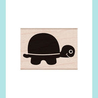 Hero Arts - Wood Mounted Rubber Stamp Little Turtle