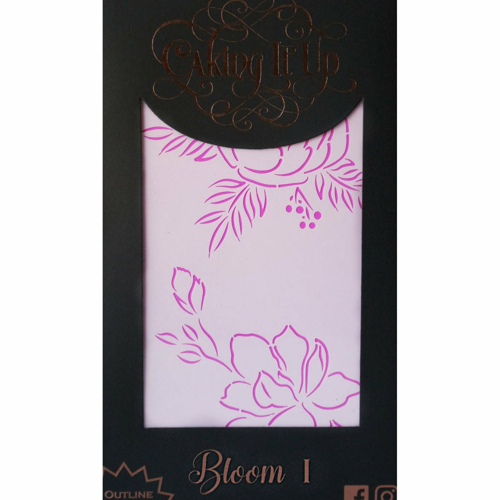 Caking It Up - Cake Stencil – Bloom II