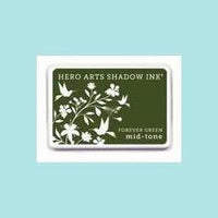 Dark Olive Green Hero Arts Shadow Ink-pads - Mid tones