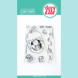 Avery Elle - Nuts Clear Stamps