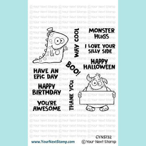 Your Next Stamp - Way Cool Monsters Stamp