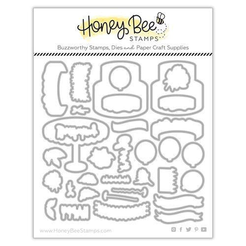 Honey Bee - Fancy Frosting - Stamp and Die Set DIE