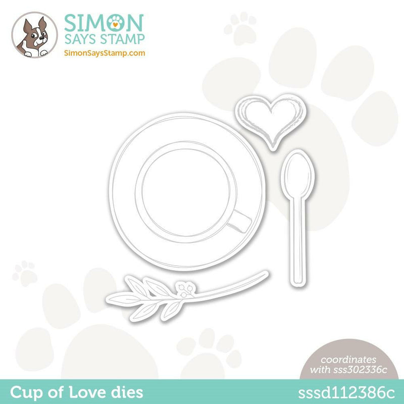 Simon Says Stamp - Cup of Love Wafer Dies