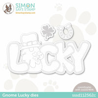 Simon Says - GNOME LUCKY Wafer Die