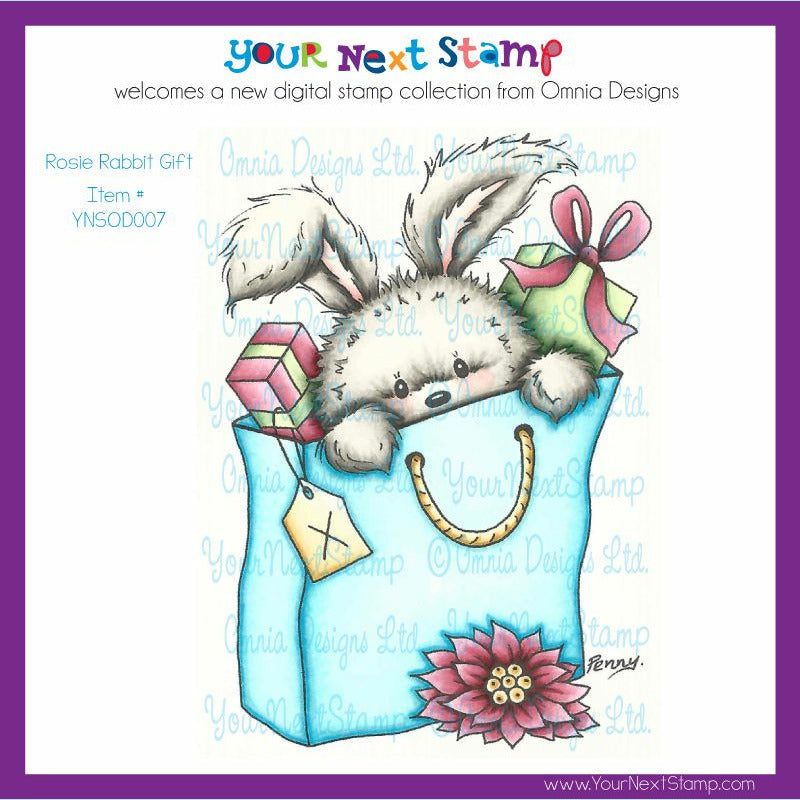 Your Next Stamp - Rosie Rabbit Gift Die Only
