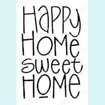 Impression Obsession - Home Sweet Home Stamp
