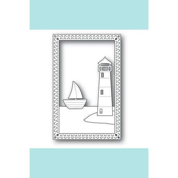 Poppystamps - Lighthouse Frame Craft Die
