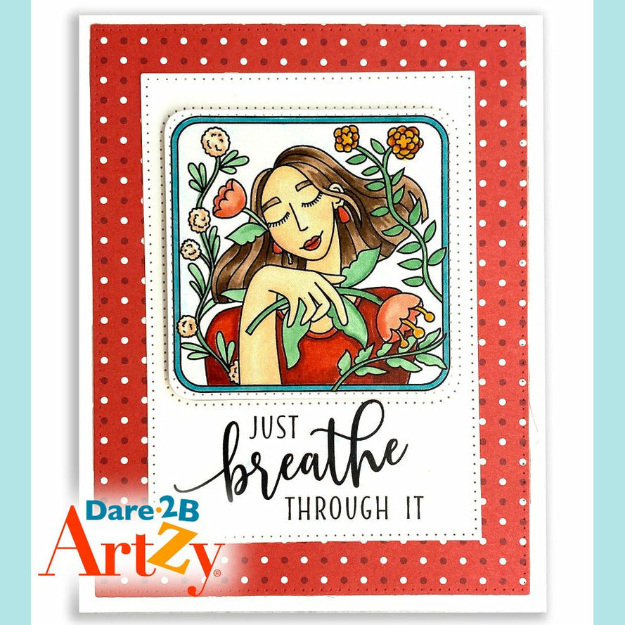 Dare 2B Artzy - You're Glowing Stamp Set