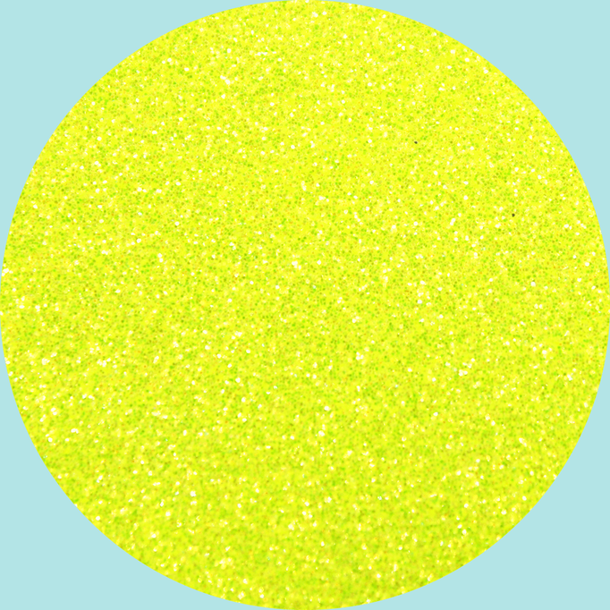 Yellow Art Glitter - Blacklight Glitter