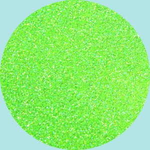 Light Green Art Glitter - Blacklight Glitter