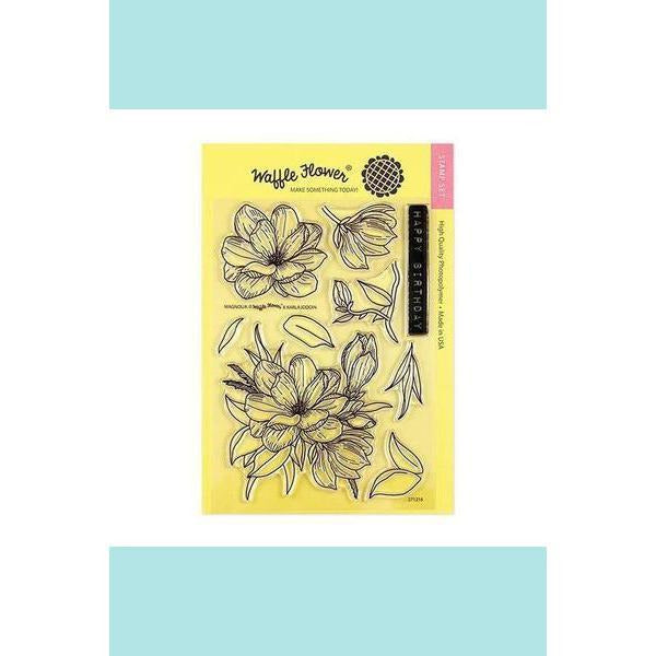 Waffle Flower - Magnolia  - Stamp 