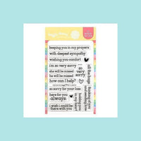 Pale Goldenrod Waffle Flower - Here for You Stamp Set