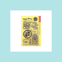 Tan Waffle Flower - Grateful  - Stamp & Die