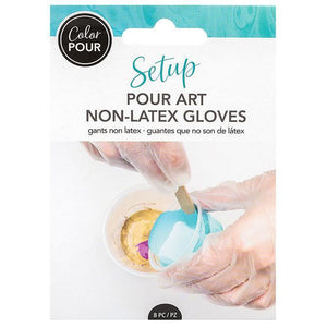 American Crafts - Color Pour Canvas Non-Latex Gloves
