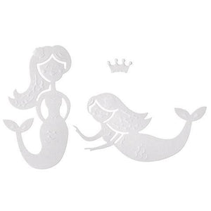 Darice® - Craft Cutting Dies: Mermaids, 3 pieces