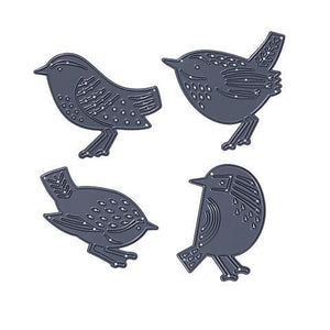 Darice® - Darice® Craft Cutting Dies: Birds, 4 pieces