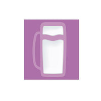 Tonic Studios - Cheers! Die & Shaker Set - Beer Glass