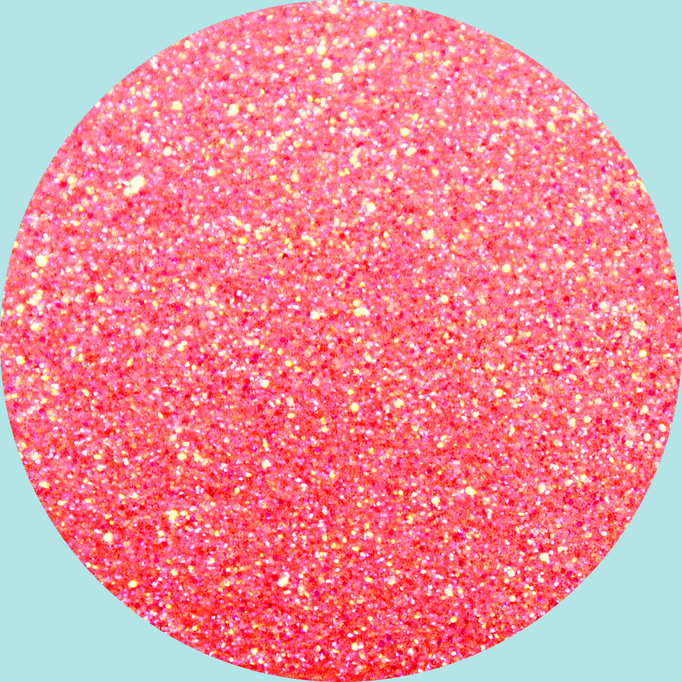 Light Coral Art Glitter - Blacklight Glitter