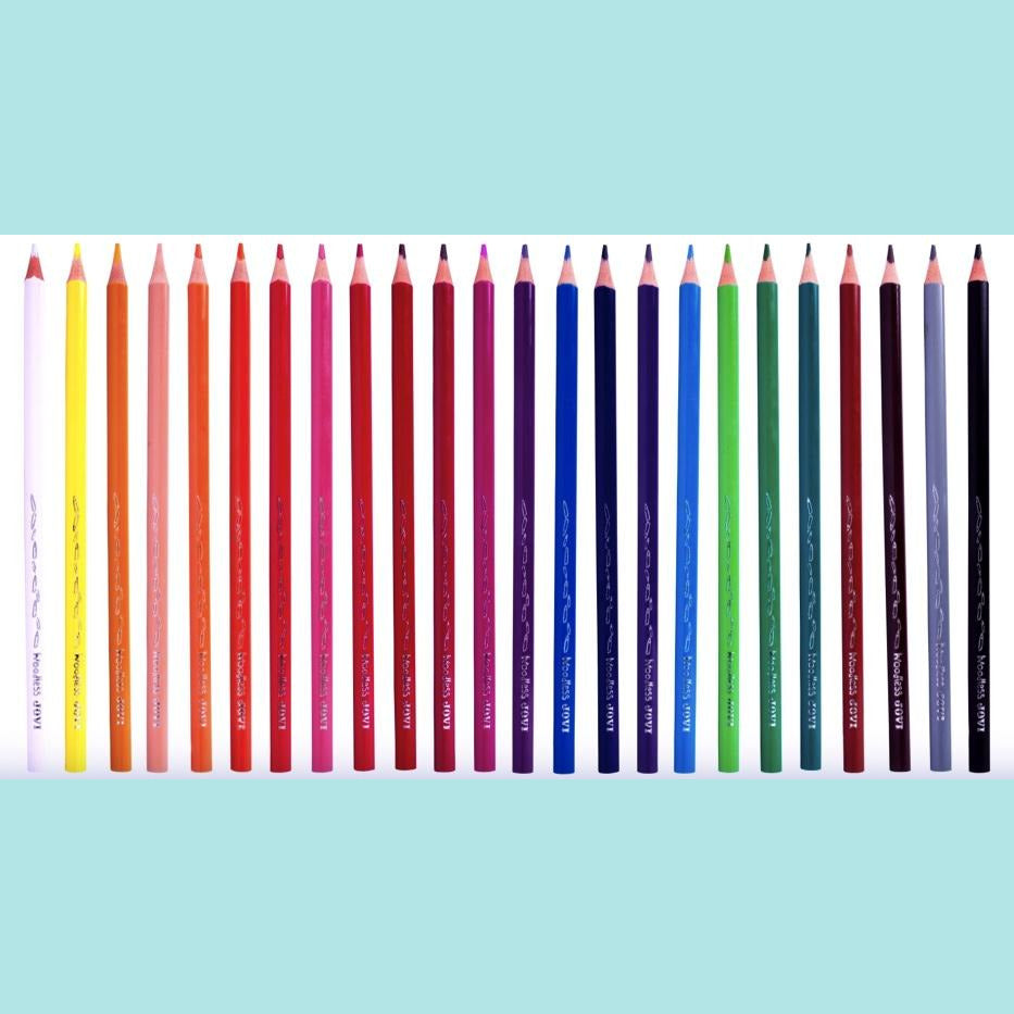 JOVI - Ergo Wood-Free Colour Pencils Sets SET OF 24