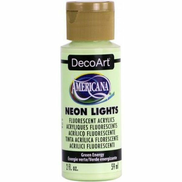 Light Gray DecoArt - Americana Neons Acrylic Paint