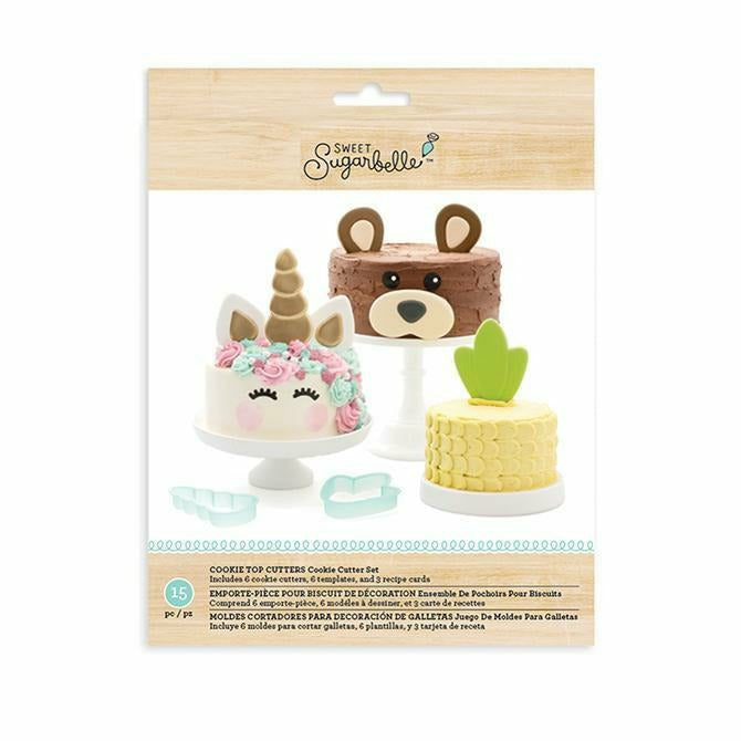 Wheat Sweet Sugarbelle - Specialty Cookie Cutters - Cake Topper Set (6 pieces)