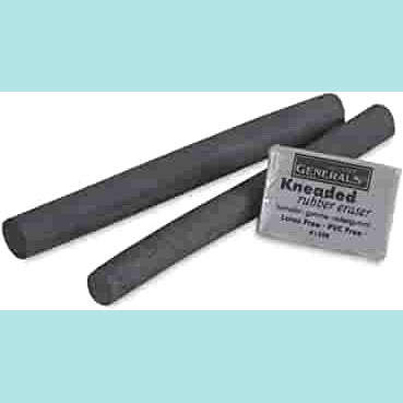 General's Jumbo Willow Sketching Charcoal with Eraser