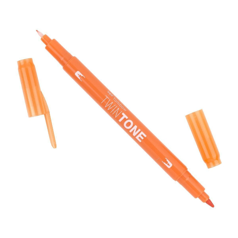 Coral Tombow - Twintone Dual Tip Markers