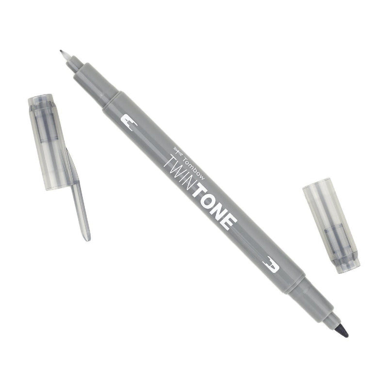 Dark Gray Tombow - Twintone Dual Tip Markers