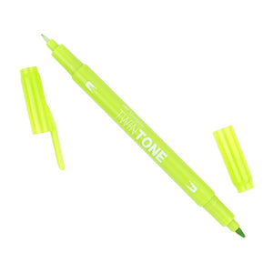 Green Yellow Tombow - Twintone Dual Tip Markers