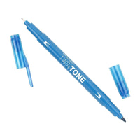 Steel Blue Tombow - Twintone Dual Tip Markers