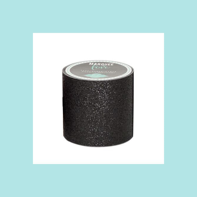 Dark Slate Gray American Crafts - Marquee Glitter Tape - hs - 2 - 8 Feet