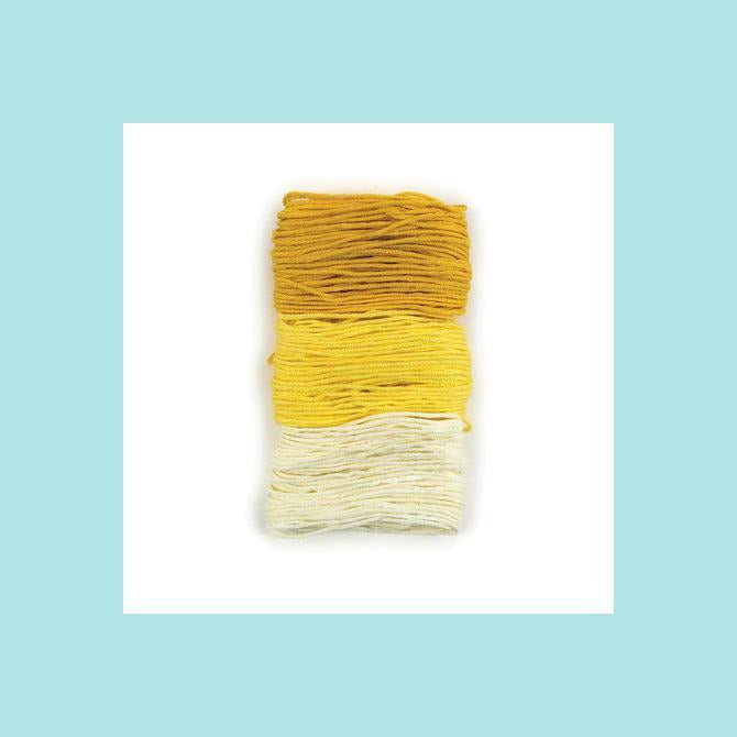 Goldenrod We R Memory Keepers - WRMK - Seweasy Fancy Floss and Baker's Twine
