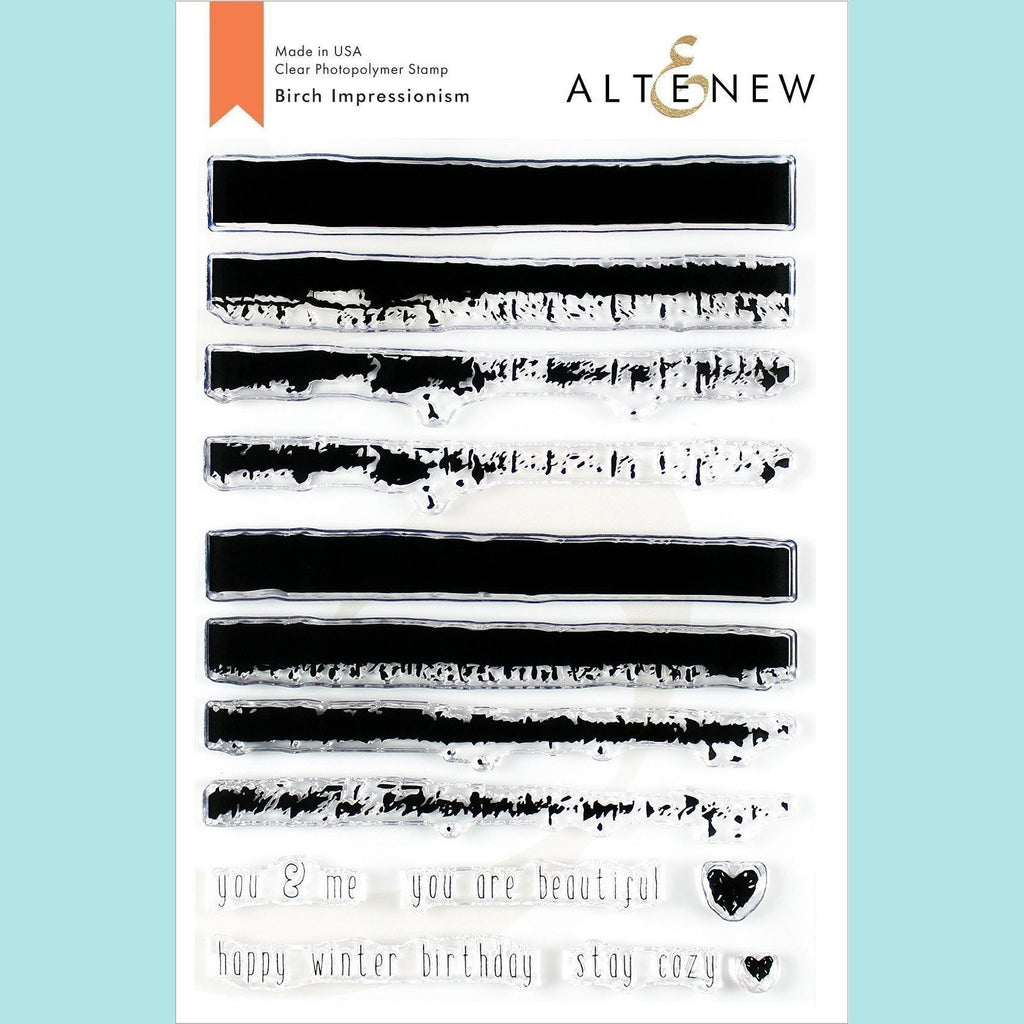 Altenew - Birch Impressionism Stamp and Die